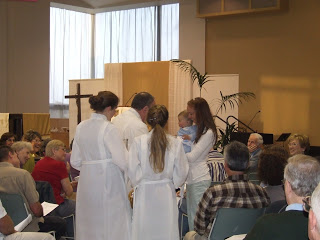 foot washing holy maundy thursday