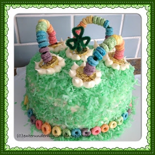 saint patrick's day cake cupcake recipe dessert green rainbow