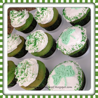 saint patrick's day cake cupcake recipe dessert green rainbow