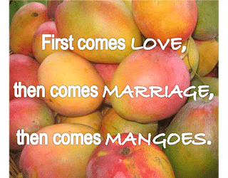 HSN: First Comes Love, Then Comes Marriage, Then Comes…Mangoes by Liz Bartling