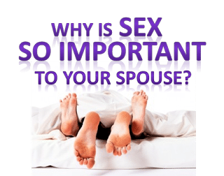 HSN: Why Is Sex So Important to Your Spouse? by Dustin Riechmann