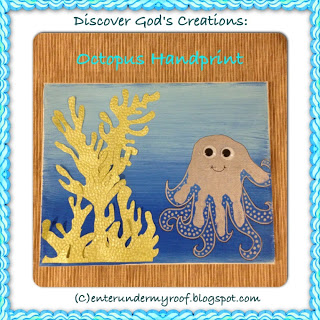 hand print, handprint craft, octopus