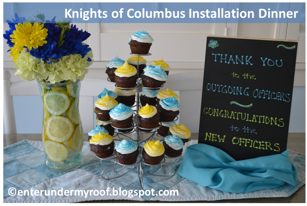 Knights of Columbus Installation Dinner Decorating Party Ideas