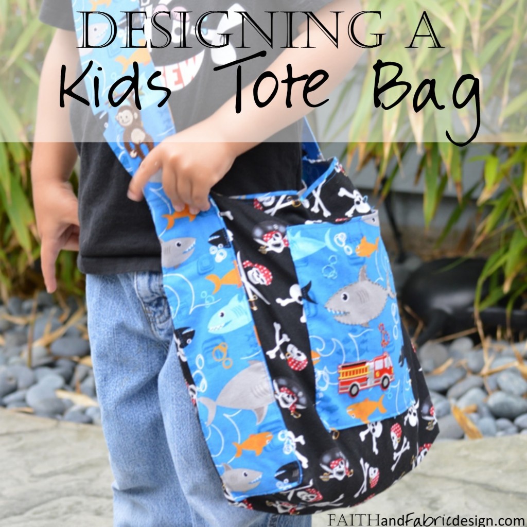 Sew Design Kids Tote Messenger Bag