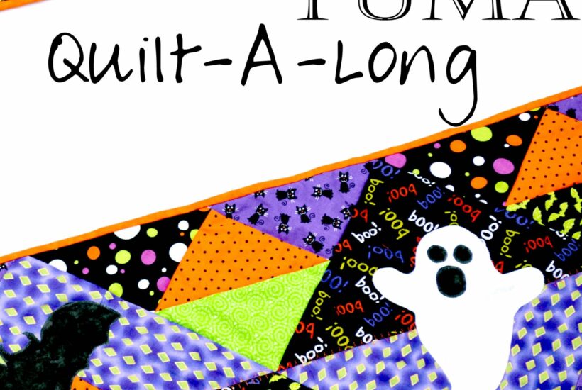 Halloween Table Runner Quilted