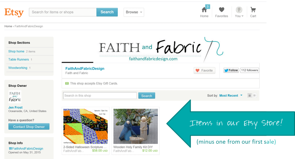 Faith Fabric Etsy Catholic Table Runner