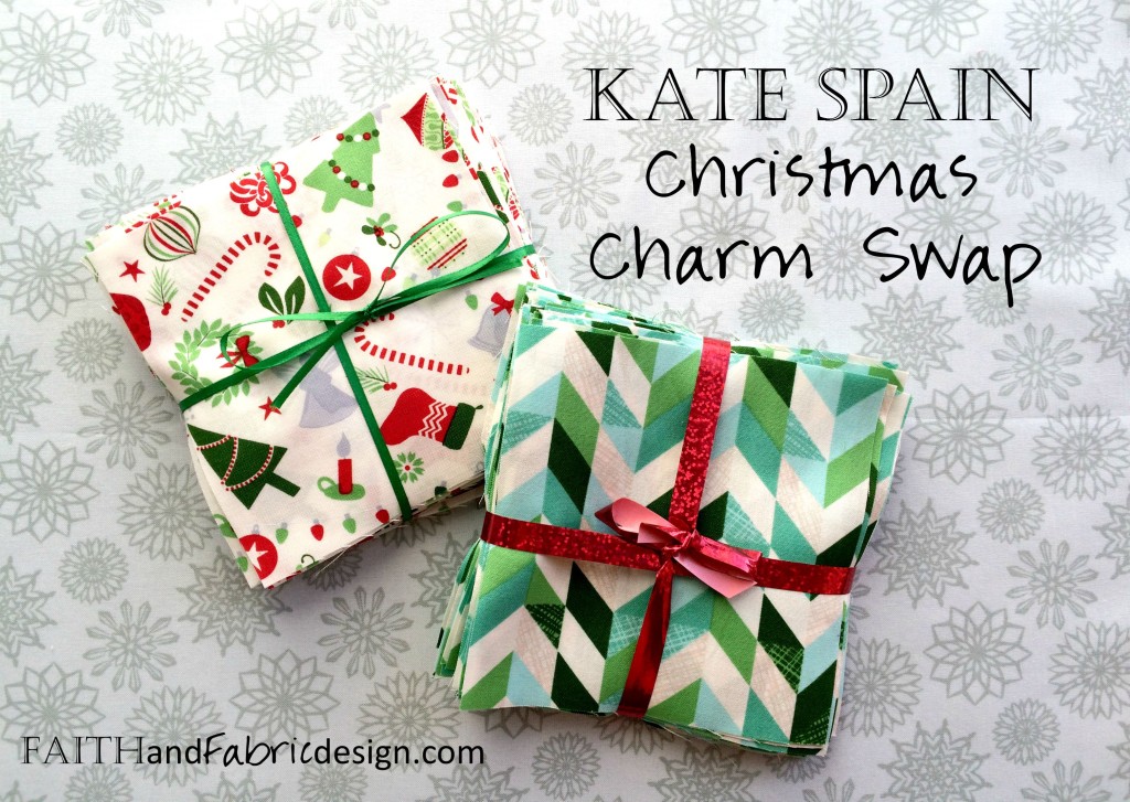 Kate Spain Christmas Charm Quilt Swap Jingle