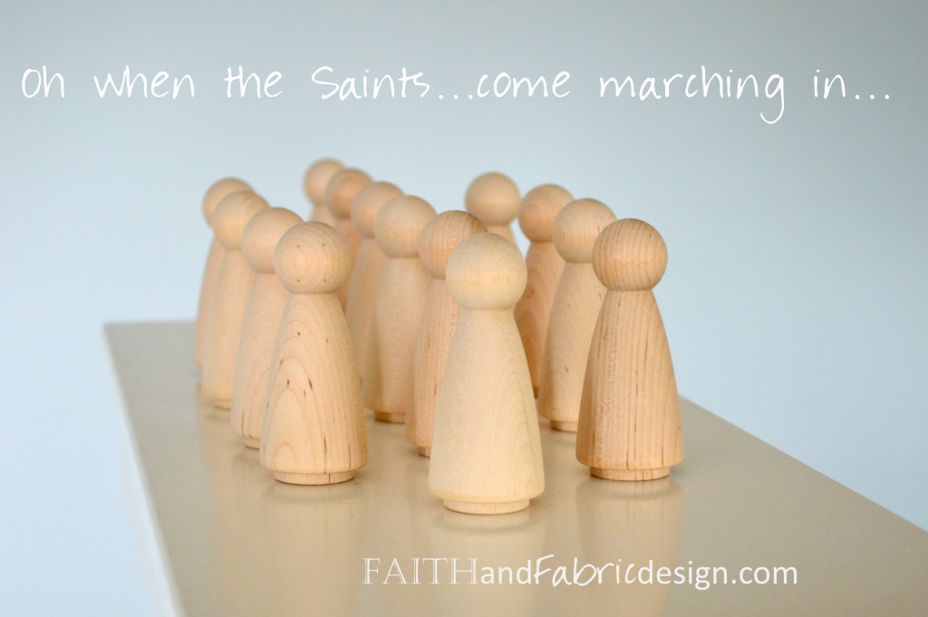 Catholic Saint Peg Dolls