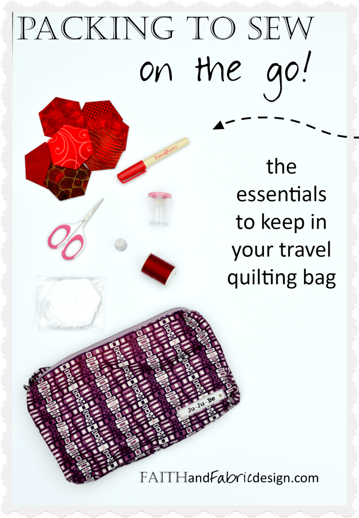 Sew on the Go - What to Pack in a Travel Sewing Kit