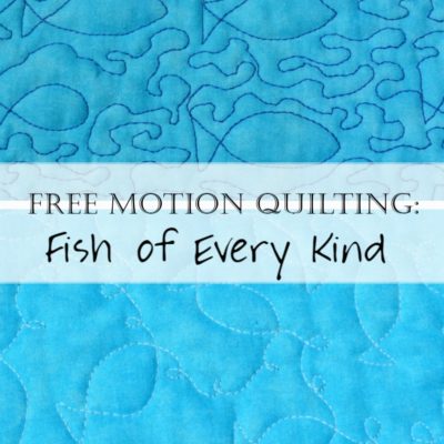 Pattern: Free Motion Quilting Fish