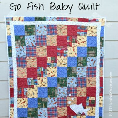 Quilting: A Gift from Heaven – a Fishing Quilt from Great Grandma to her Great Grandson