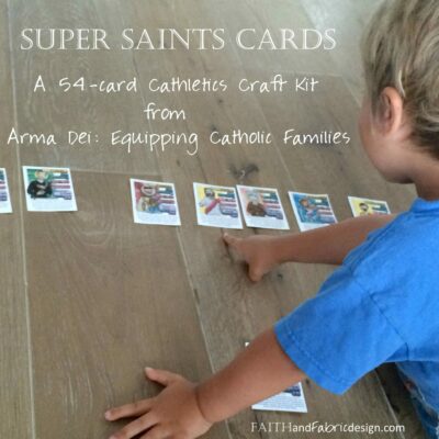 Super Saints Cards Complete Deck from Equipping Catholic Families!