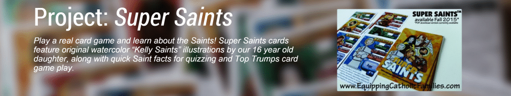 Super Saints Card Project