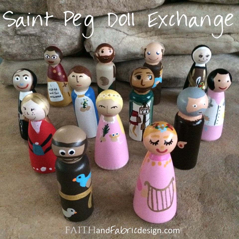 Catholic store peg dolls