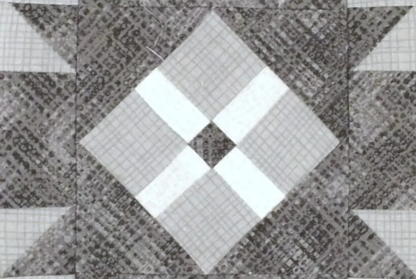 Faith and Fabric - Farmer's Wife 1930s Quilt Block 09 Autumn