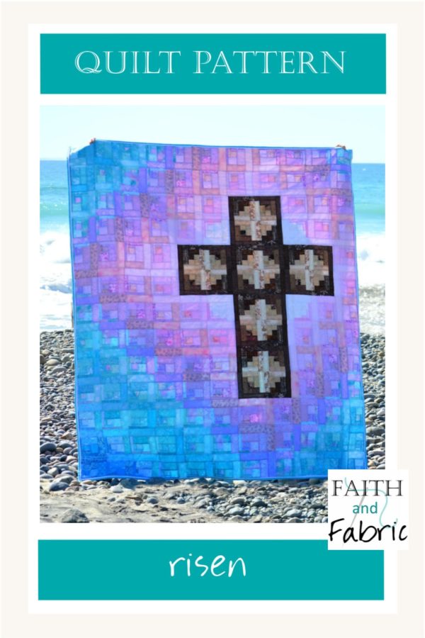 The joy of the resurrection shines in this gorgeous quilt pattern!