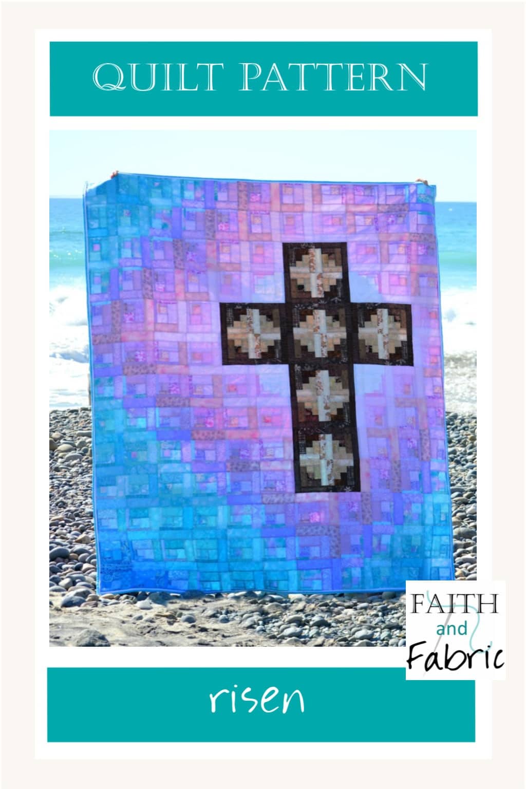 Easter Risen Cross Quilt Pattern – Faith and Fabric