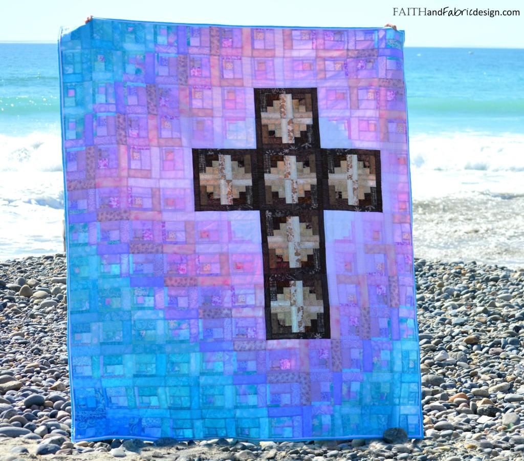 Faith and Fabric - Christian Easter Quilt Pattern -Risen 3