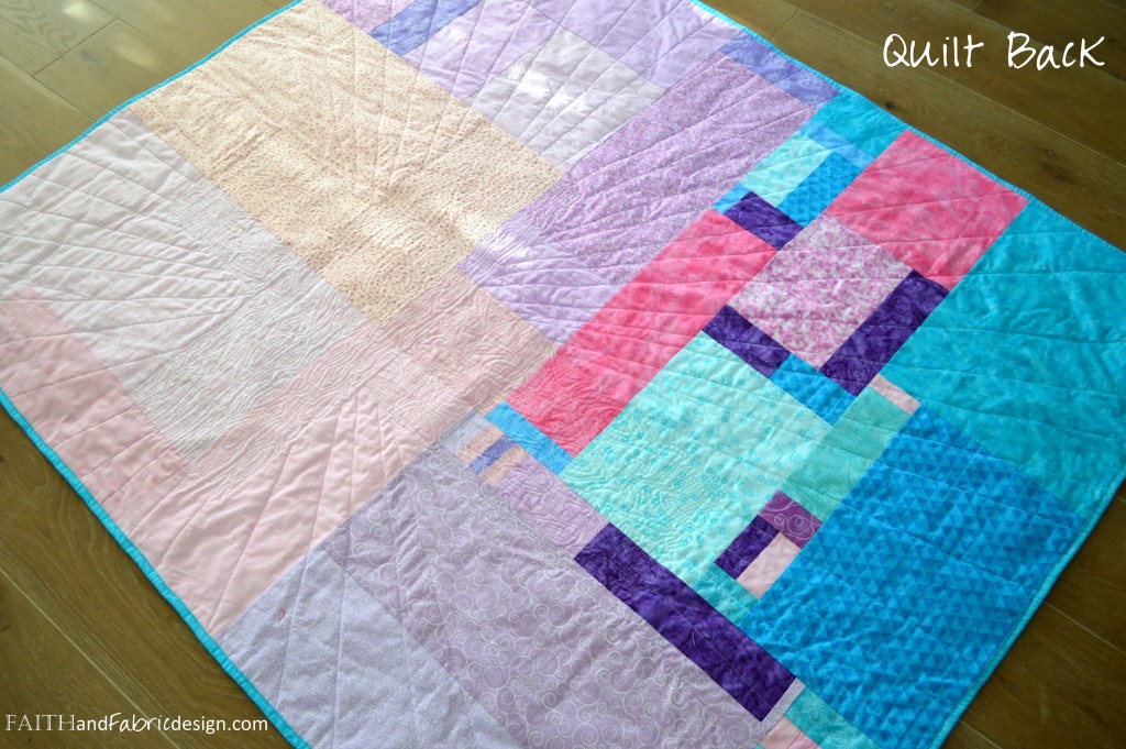 Faith and Fabric - Christian Easter Quilt Pattern - Risen Back