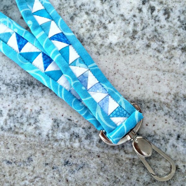 Faith and Fabric - Quilted Lanyard