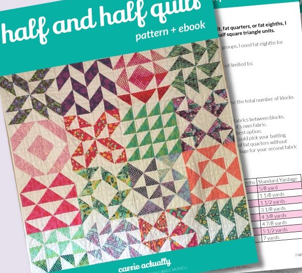 Carrie Merrell Half and Half Quilt 4