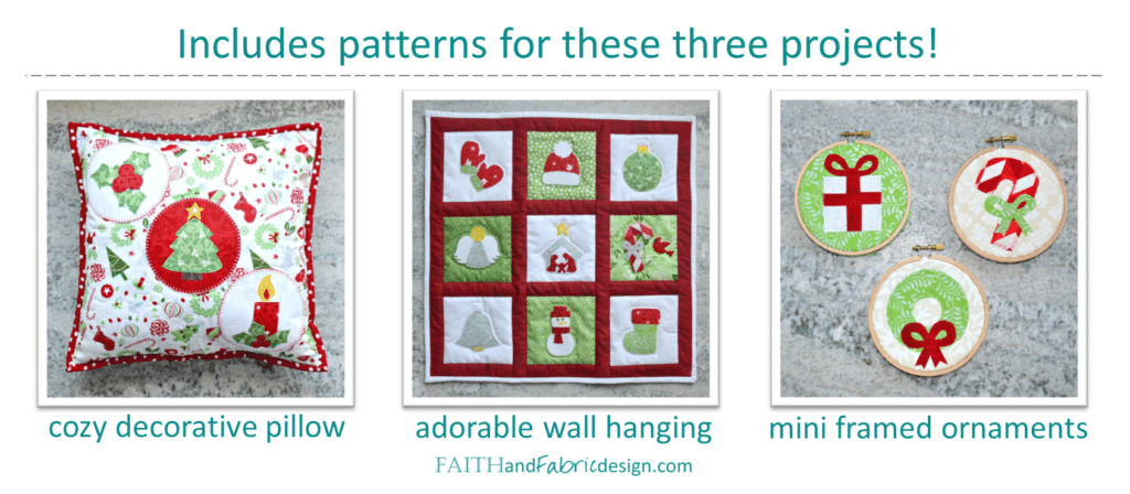 Christmas Applique Quilt Patterns 3