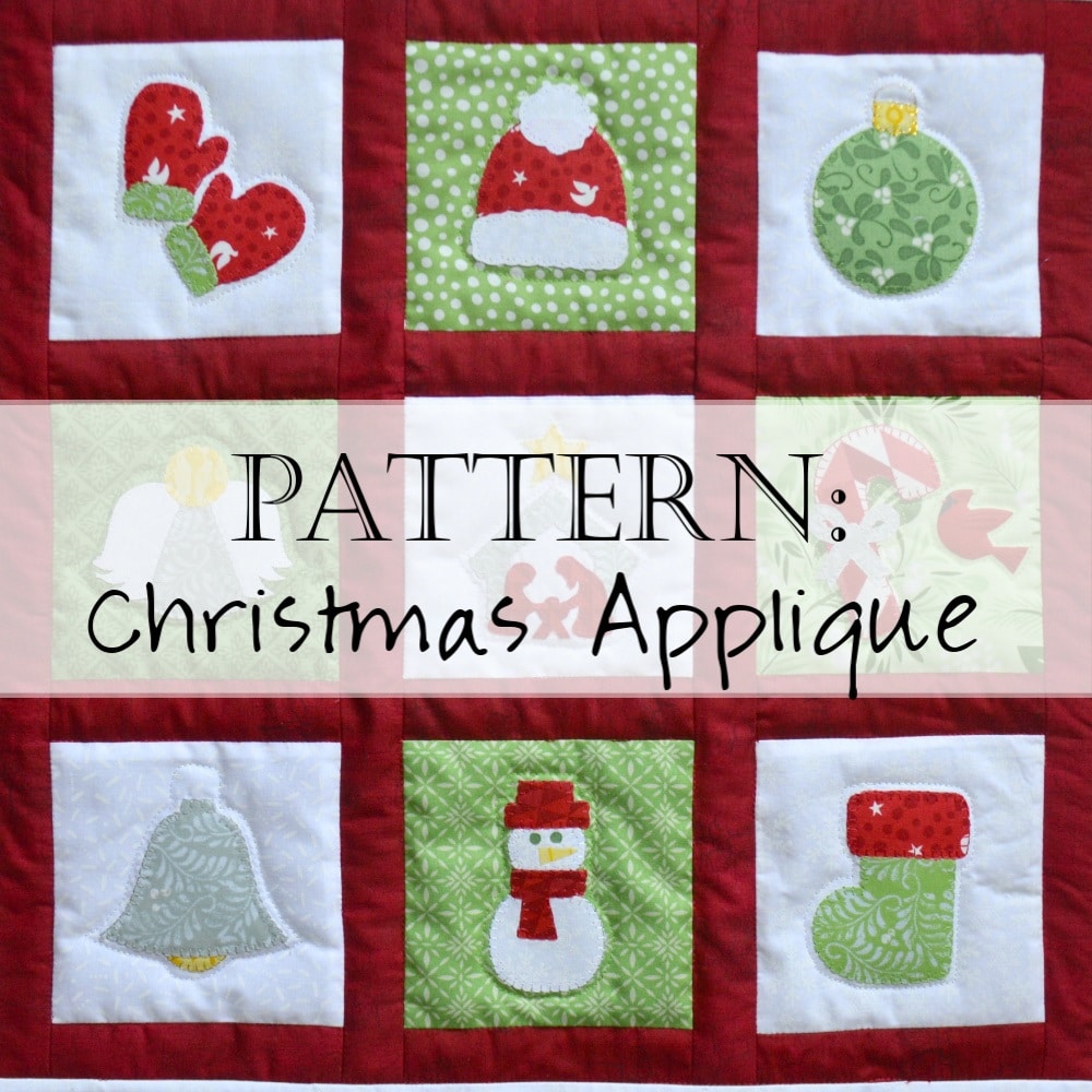 2 Christmas Quilt Patterns Here Comes Santa Claus applique & Christmas ...