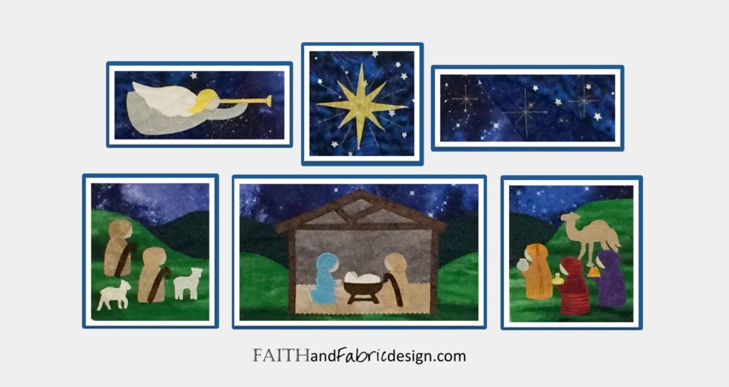 Christmas Nativity Quilt Pattern 11