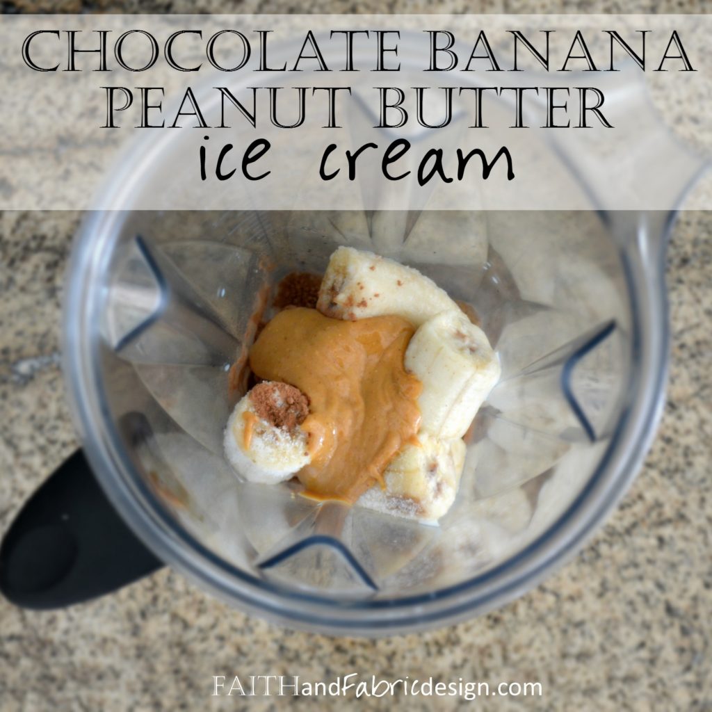 Chocolate Peanut Butter Banana Ice Cream Recipe Healthy 2