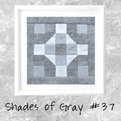 Shades of Gray: Farmer’s Wife Block 37 Georgia