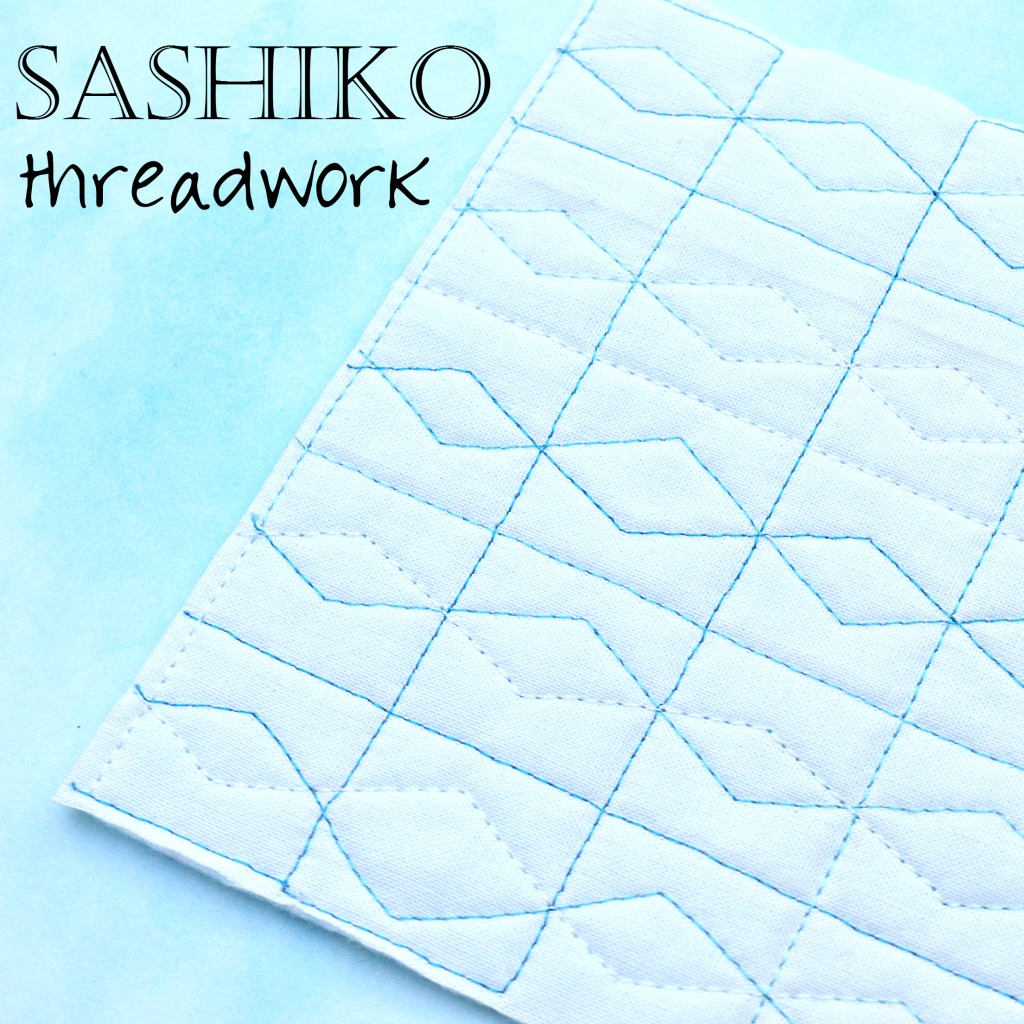 Mighty Lucky Quilting Challenge: Sashiko Stitching