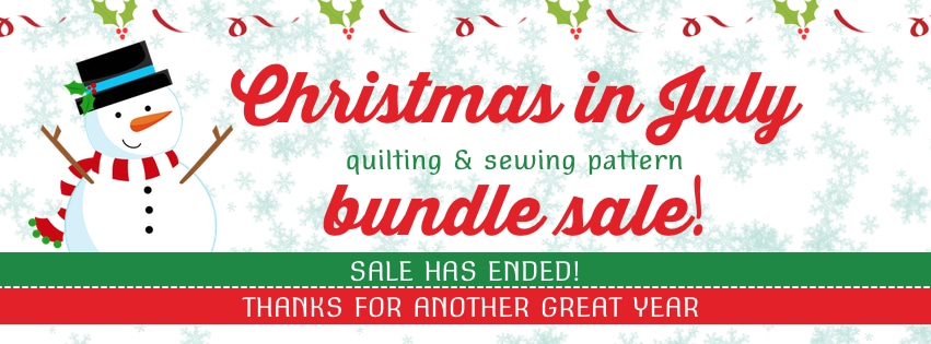 Download 2017 Christmas in July Pattern Bundle Sale - Faith and Fabric