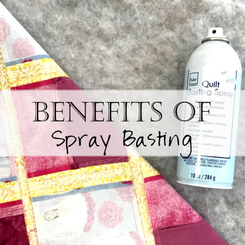 How to Spray Baste Your Quilt - The Crafty Quilter
