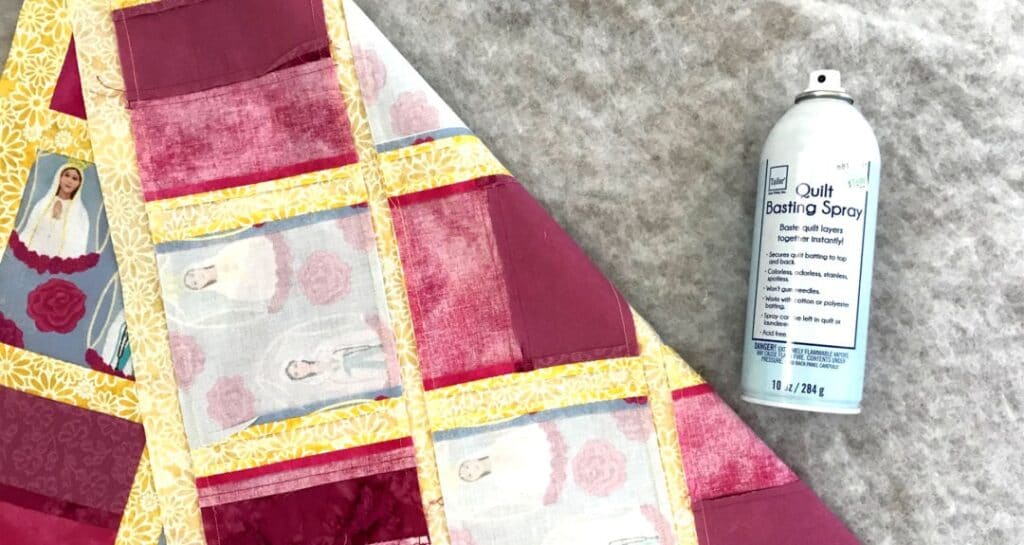 Basting Spray -  - Free Quilting Tutorials