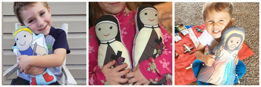 Sew a saint with these soft fabric dolls!