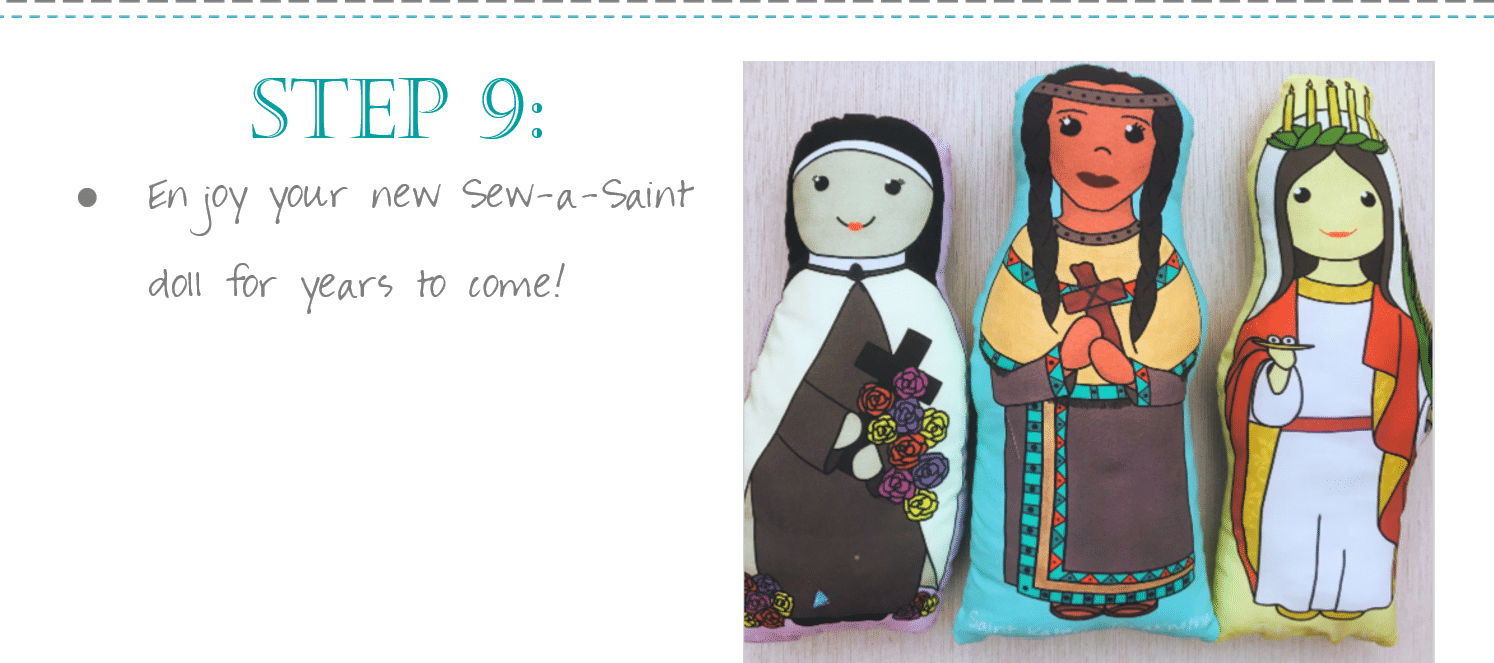 Sewing Class Catholic Sew A Saint Doll 2