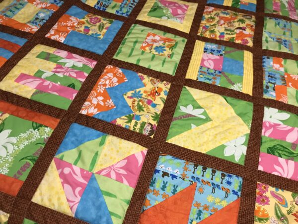 TGIFF: My Hawaiian Tula Pink City Sampler Quilt – Faith and Fabric