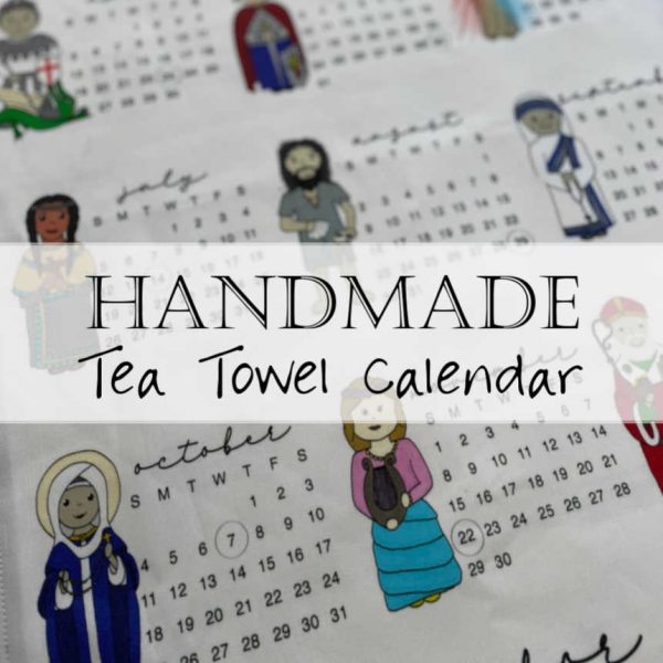 Tea Towel Tapestry Liturgical Calendar