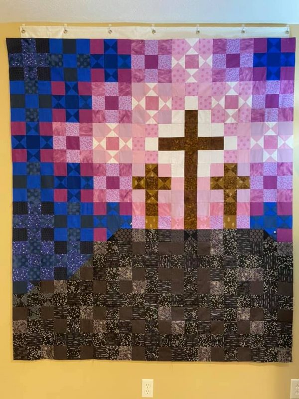 Pattern: Easter Risen Cross Quilt