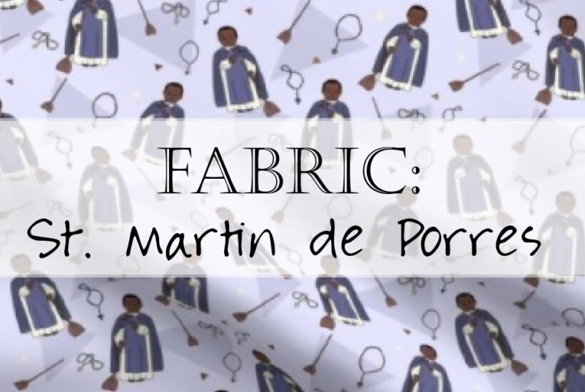 Saint Martin de Porres Fabric Header 2