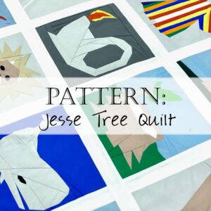 Jesse Tree Quilt Pattern Header
