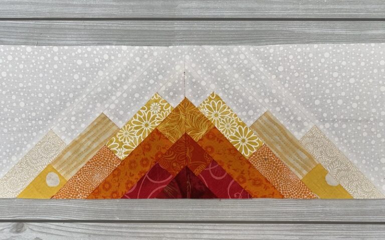 Tutorial: Fall in the Poconos – Pennsylvania Quilt Block (USA Block of ...