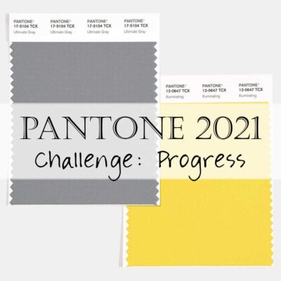 Pantone 2021 Challenge Progress
