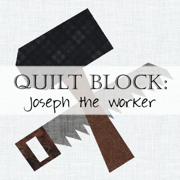 Day 22 Joseph Quilt Block Bible Christian Scripture