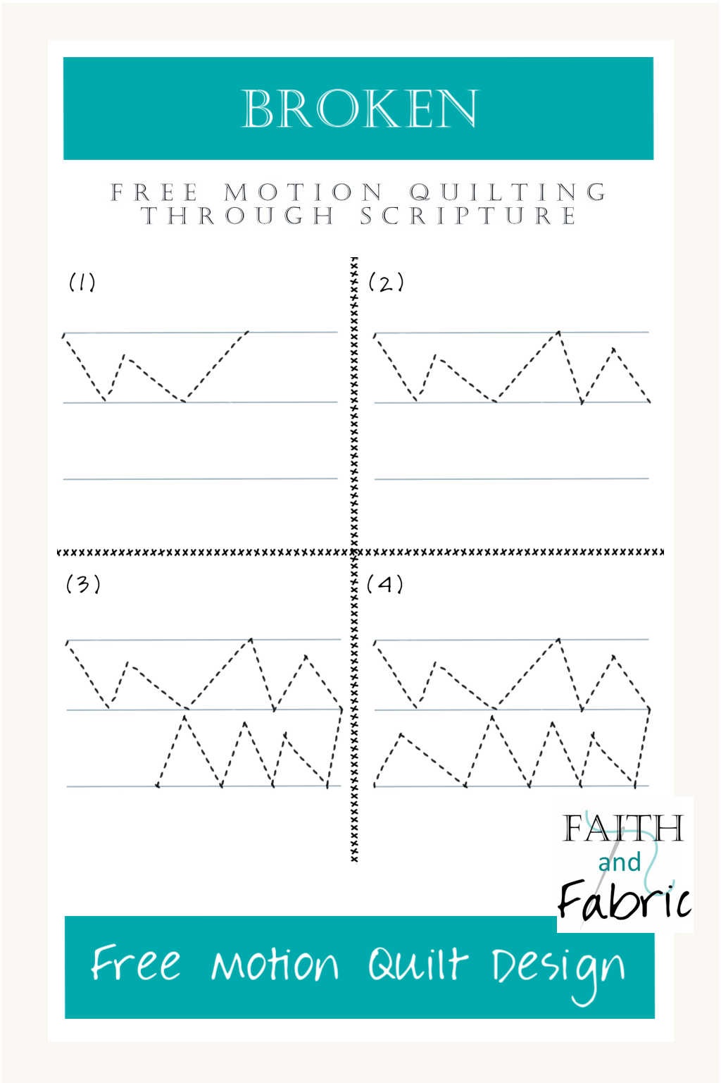 Let's break down the three key steps to creating zig-zag free motion quilting lines. We'll start at the beginning, from the basics like machine set-up and thread type, and move into the steps needed to create this free motion design. After watching the how-to video, you'll walk away comfortable to create this design on your own!