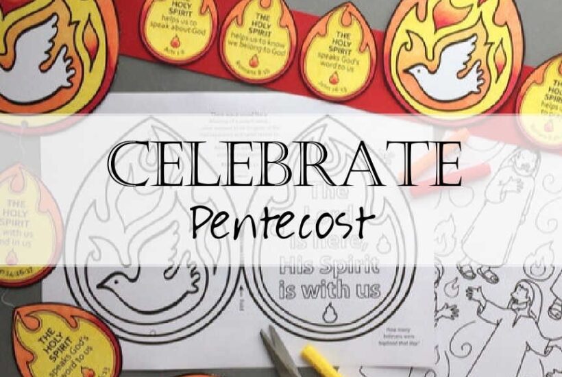 Ways to Celebrate Pentecost as a Family Fabric Panel2