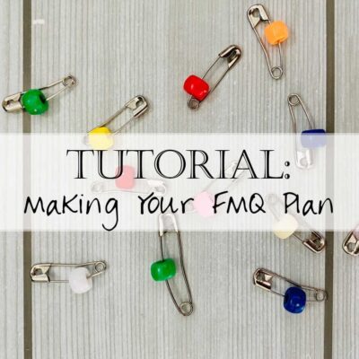 Tutorial: How to Create a Free Motion Quilting Plan with Beads and Pins