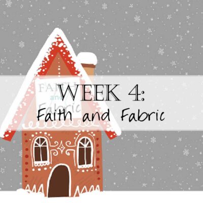 Holiday House Hop: Welcome to Faith and Fabric