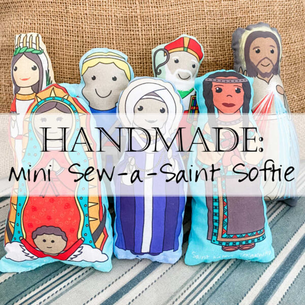 Mini Sew-a-Saint Softie