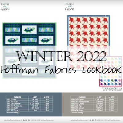 Hoffman Fabrics Winter 2022 Lookbook
